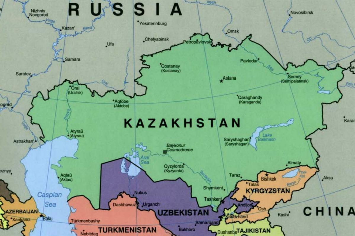 kartta almaty Kazakstan